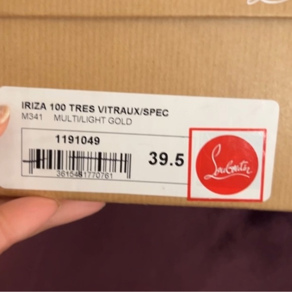 Christian Louboutin Iriza 100 pump, size 39.5 - Picture 3 of 4